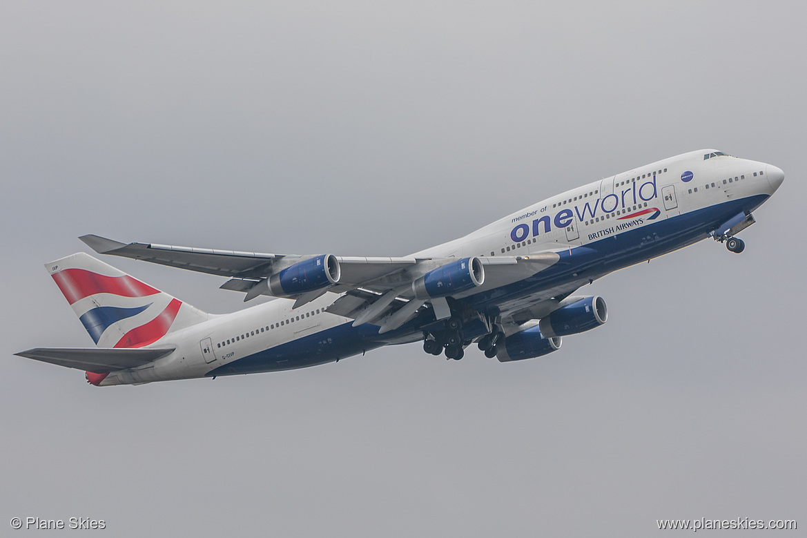 British Airways Boeing 747-400 G-CIVP at London Heathrow Airport (EGLL/LHR) British Airways Boeing 747-400 G-CIVP at London Heathrow Airport (EGLL/LHR)
