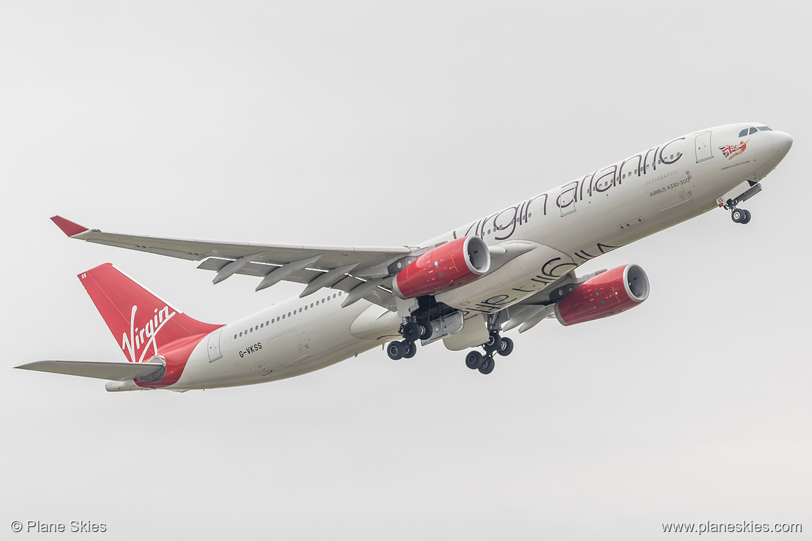 Virgin Atlantic Airbus A330-300 G-VKSS at London Heathrow Airport (EGLL/LHR)