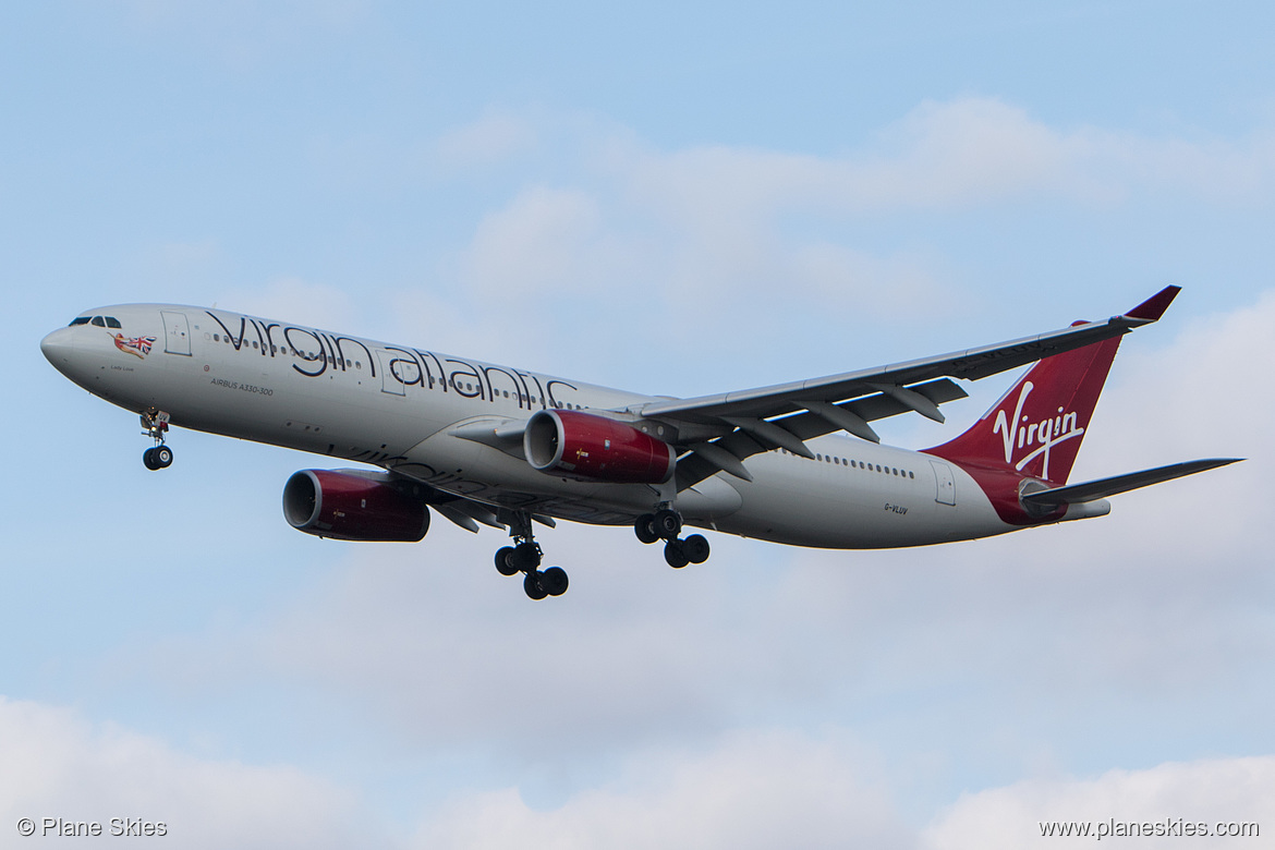 Virgin Atlantic Airbus A330-300 G-VLUV at London Heathrow Airport (EGLL/LHR)