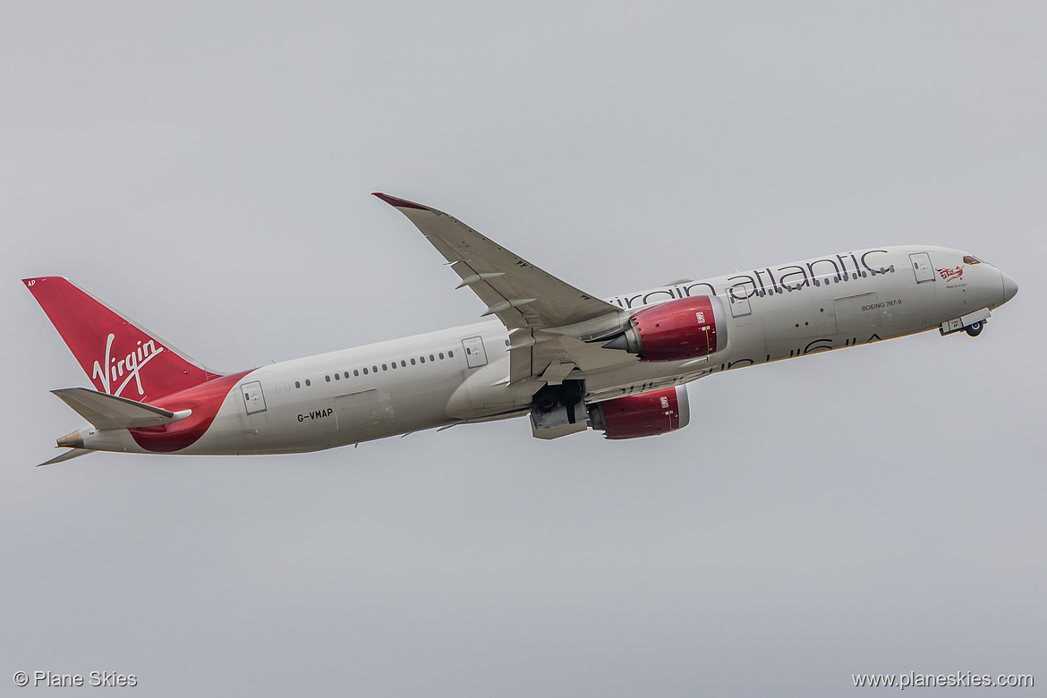Virgin Atlantic Boeing 787-9 G-VMAP at London Heathrow Airport (EGLL/LHR) Virgin Atlantic Boeing 787-9 G-VMAP at London Heathrow Airport (EGLL/LHR)