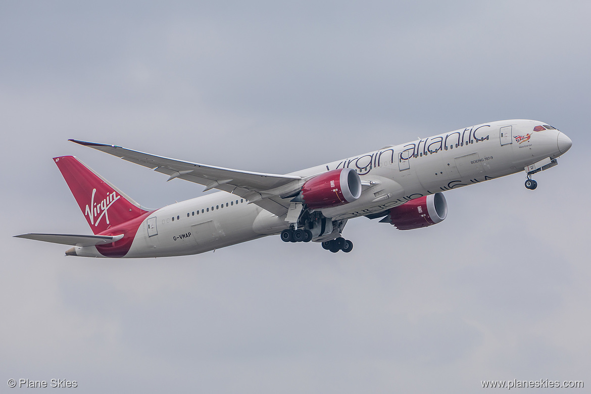 Virgin Atlantic Boeing 787-9 G-VMAP at London Heathrow Airport (EGLL/LHR) Virgin Atlantic Boeing 787-9 G-VMAP at London Heathrow Airport (EGLL/LHR)
