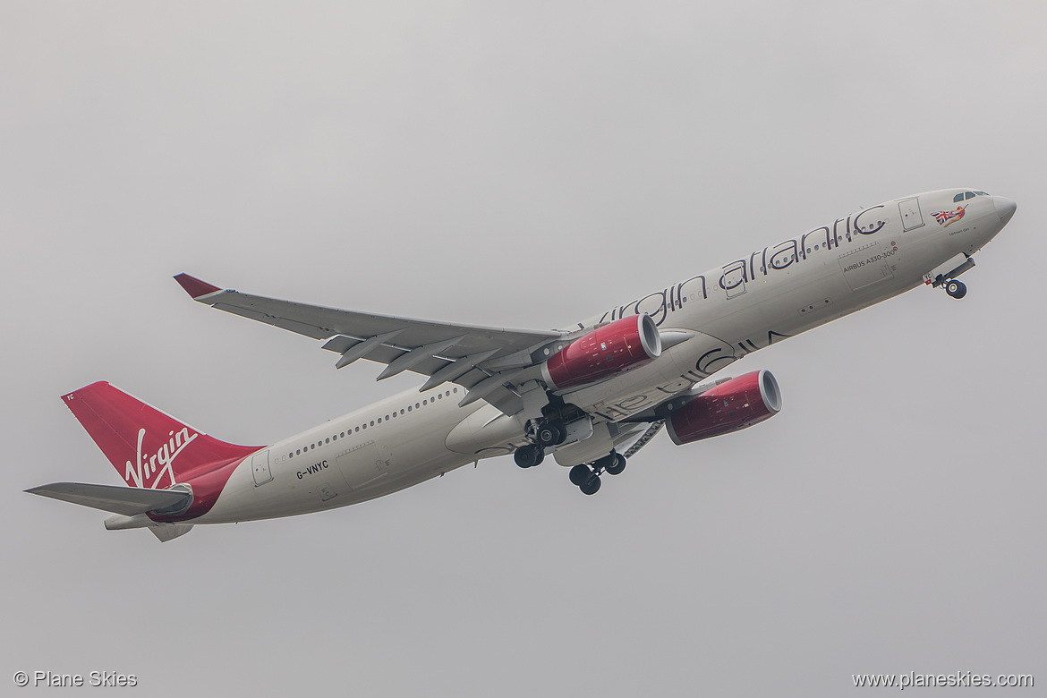 Virgin Atlantic Airbus A330-300 G-VNYC at London Heathrow Airport (EGLL/LHR)