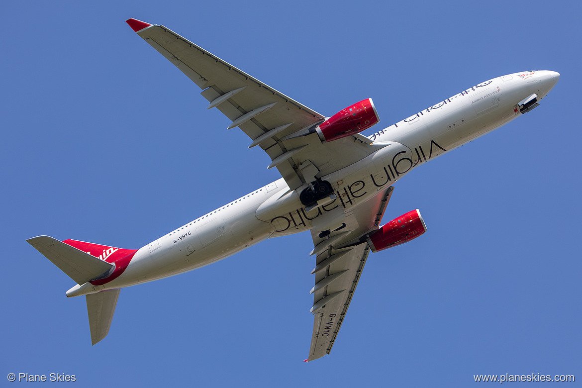 Virgin Atlantic Airbus A330-300 G-VNYC at London Heathrow Airport (EGLL/LHR)