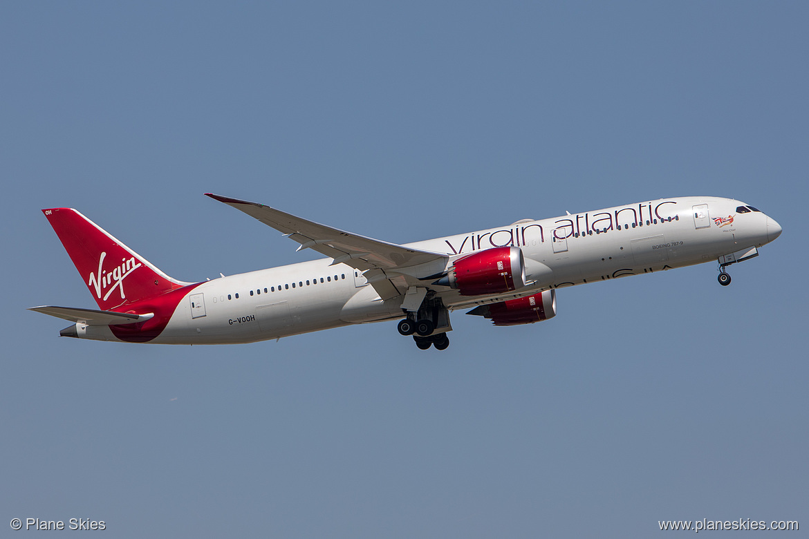 Virgin Atlantic Boeing 787-9 G-VOOH at London Heathrow Airport (EGLL/LHR)