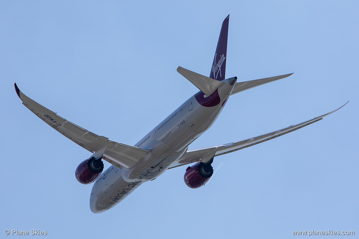 Virgin Atlantic Boeing 787-9 G-VWOO at London Heathrow Airport (EGLL/LHR)