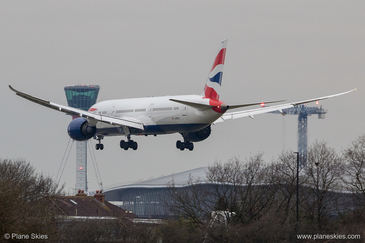 British Airways Boeing 787-9 G-ZBKC at London Heathrow Airport (EGLL/LHR) British Airways Boeing 787-9 G-ZBKC at London Heathrow Airport (EGLL/LHR)