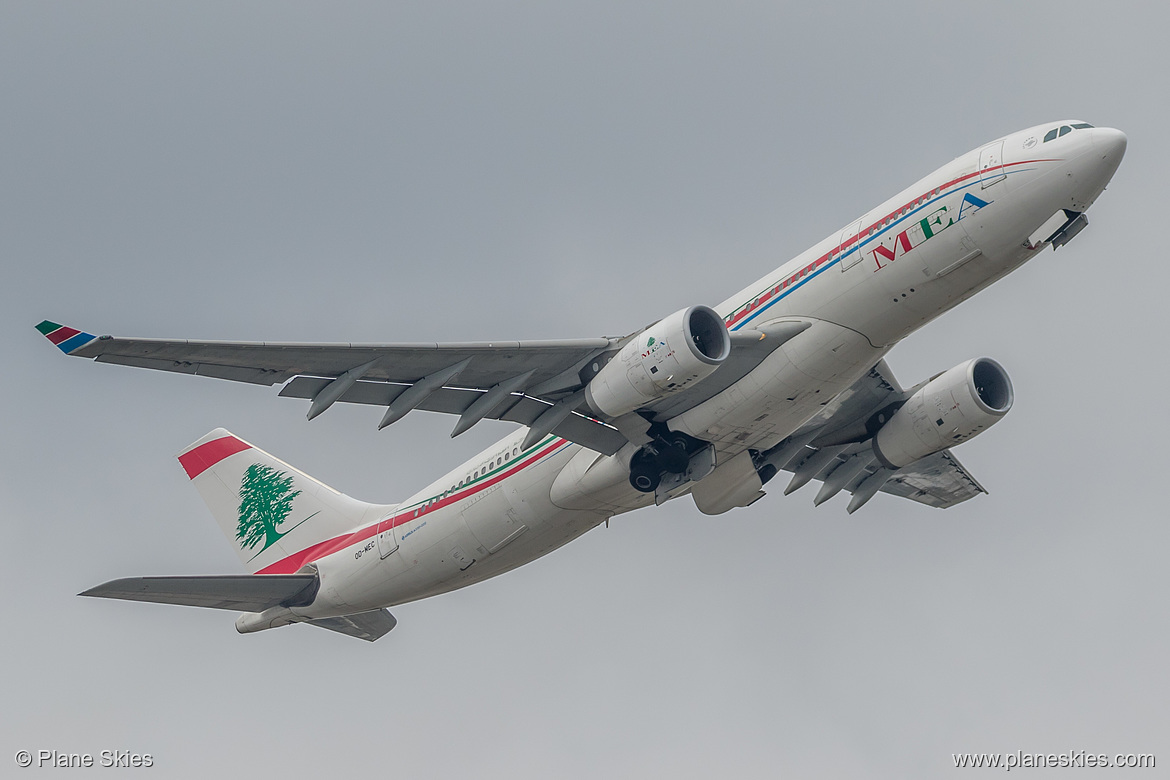 Middle East Airlines Airbus A330-200 OD-MEC at London Heathrow Airport (EGLL/LHR)