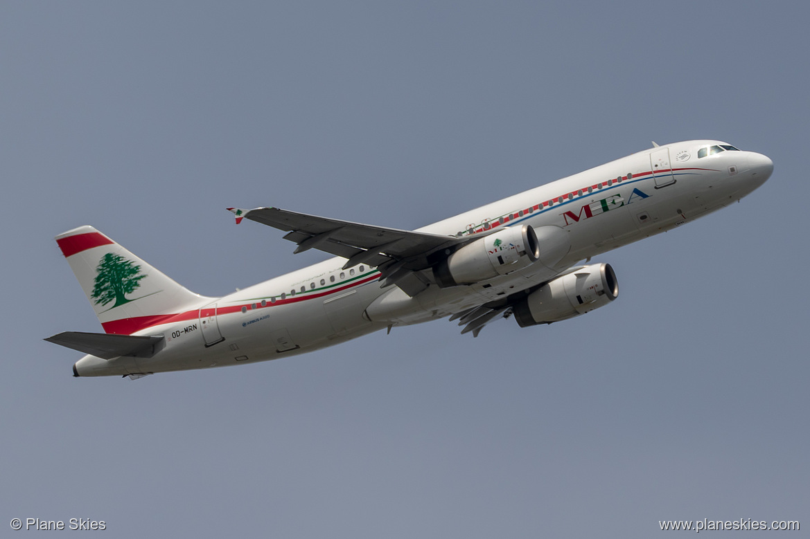 Middle East Airlines Airbus A320-200 OD-MRN at London Heathrow Airport (EGLL/LHR) Middle East Airlines Airbus A320-200 OD-MRN at London Heathrow Airport (EGLL/LHR)