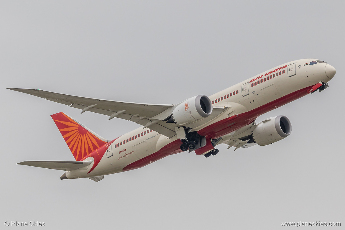 Air India Boeing 787-8 VT-ANW at London Heathrow Airport (EGLL/LHR)