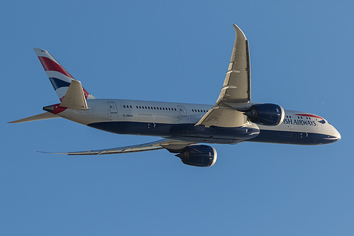 British Airways Boeing 787-9 G-ZBKN at Los Angeles International Airport (KLAX/LAX)