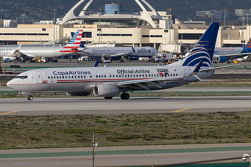 Copa Airlines Boeing 737-800 HP-1839CMP at Los Angeles International Airport (KLAX/LAX)