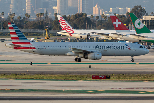 American Airlines Airbus A321-200 N568UW at Los Angeles International Airport (KLAX/LAX)