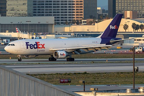 FedEx Airbus A300-600F N730FD at Los Angeles International Airport (KLAX/LAX)