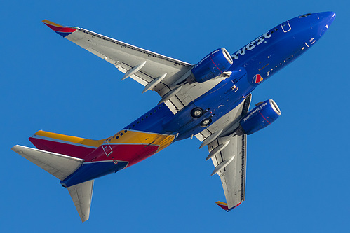 Southwest Airlines Boeing 737-700 N7874B at Los Angeles International Airport (KLAX/LAX) Southwest Airlines Boeing 737-700 N7874B at Los Angeles International Airport (KLAX/LAX)