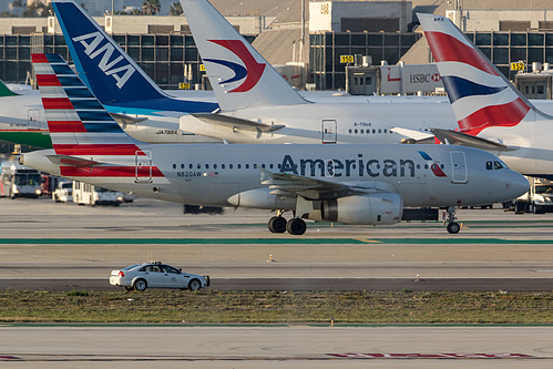 American Airlines Airbus A319-100 N820AW at Los Angeles International Airport (KLAX/LAX)