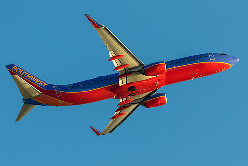 Southwest Airlines Boeing 737-800 N8605E at Los Angeles International Airport (KLAX/LAX)
