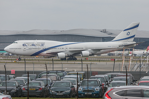 El Al Boeing 747-400 4X-ELA at London Heathrow Airport (EGLL/LHR)