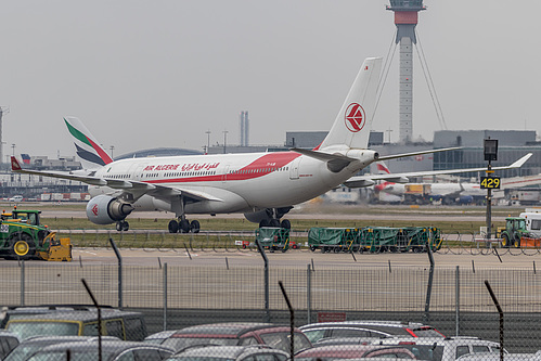 Air Algérie Airbus A330-200 7T-VJW at London Heathrow Airport (EGLL/LHR)