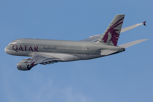 Qatar Airways Airbus A380-800 A7-APB at London Heathrow Airport (EGLL/LHR) Qatar Airways Airbus A380-800 A7-APB at London Heathrow Airport (EGLL/LHR)