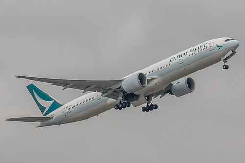 Cathay Pacific Boeing 777-300ER B-KPO at London Heathrow Airport (EGLL/LHR) Cathay Pacific Boeing 777-300ER B-KPO at London Heathrow Airport (EGLL/LHR)