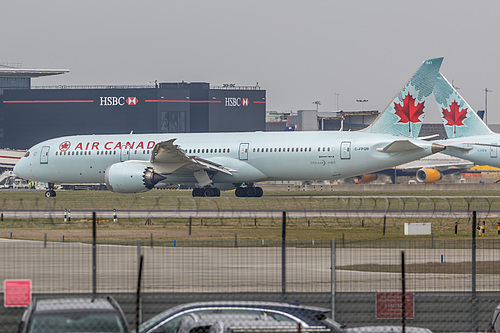 Air Canada Boeing 787-9 C-FPQB at London Heathrow Airport (EGLL/LHR)