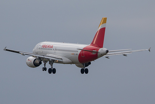 Iberia Airbus A319-100 EC-JVE at London Heathrow Airport (EGLL/LHR)