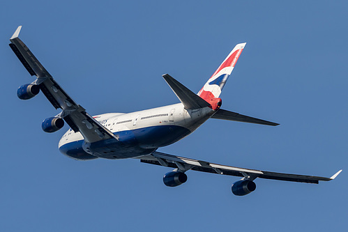 British Airways Boeing 747-400 G-BNLN at London Heathrow Airport (EGLL/LHR) British Airways Boeing 747-400 G-BNLN at London Heathrow Airport (EGLL/LHR)