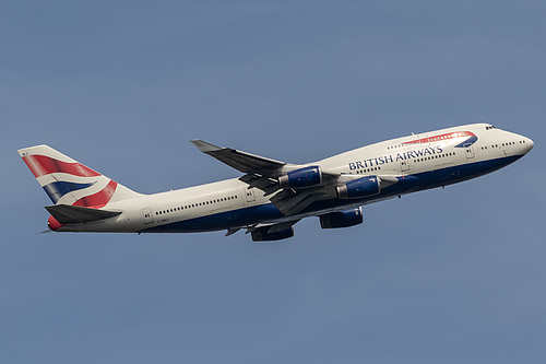 British Airways Boeing 747-400 G-BNLY at London Heathrow Airport (EGLL/LHR) British Airways Boeing 747-400 G-BNLY at London Heathrow Airport (EGLL/LHR)
