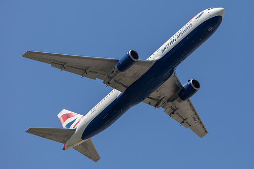 British Airways Boeing 767-300ER G-BNWZ at London Heathrow Airport (EGLL/LHR) British Airways Boeing 767-300ER G-BNWZ at London Heathrow Airport (EGLL/LHR)