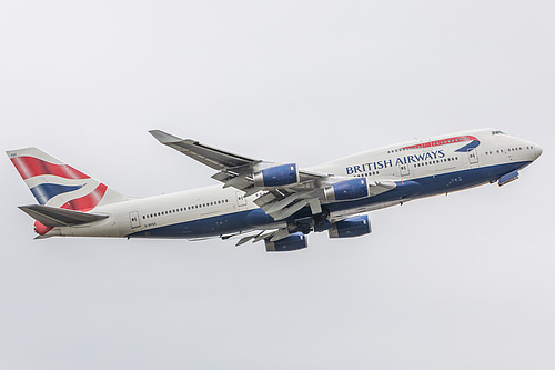 British Airways Boeing 747-400 G-BYGC at London Heathrow Airport (EGLL/LHR) British Airways Boeing 747-400 G-BYGC at London Heathrow Airport (EGLL/LHR)
