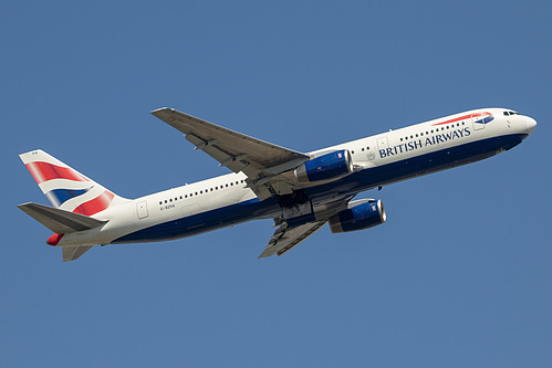 British Airways Boeing 767-300ER G-BZHA at London Heathrow Airport (EGLL/LHR)