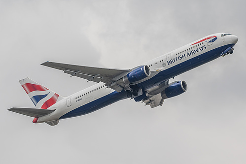 British Airways Boeing 767-300ER G-BZHC at London Heathrow Airport (EGLL/LHR)