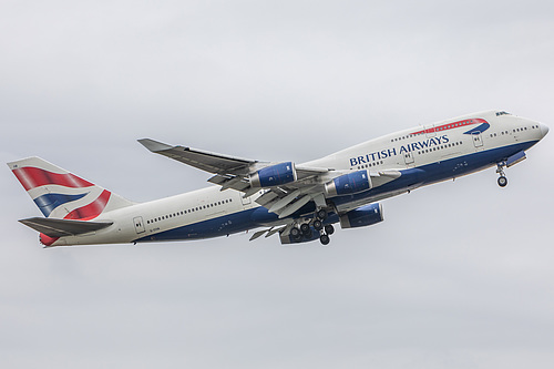 British Airways Boeing 747-400 G-CIVA at London Heathrow Airport (EGLL/LHR)