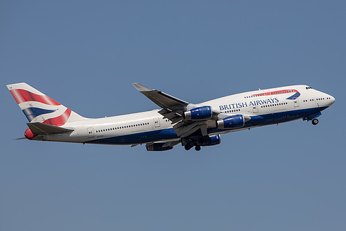 British Airways Boeing 747-400 G-CIVE at London Heathrow Airport (EGLL/LHR) British Airways Boeing 747-400 G-CIVE at London Heathrow Airport (EGLL/LHR)