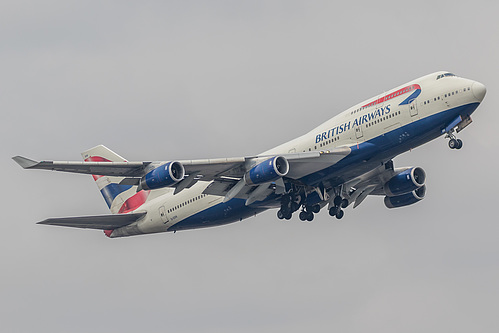 British Airways Boeing 747-400 G-CIVH at London Heathrow Airport (EGLL/LHR) British Airways Boeing 747-400 G-CIVH at London Heathrow Airport (EGLL/LHR)
