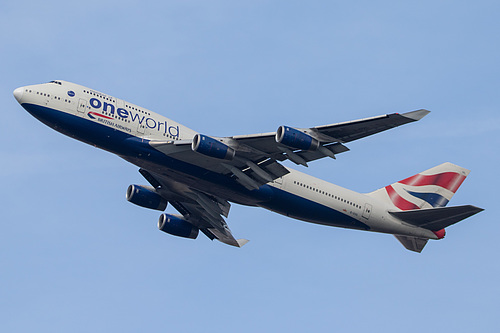 British Airways Boeing 747-400 G-CIVL at London Heathrow Airport (EGLL/LHR) British Airways Boeing 747-400 G-CIVL at London Heathrow Airport (EGLL/LHR)