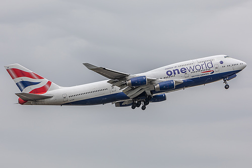 British Airways Boeing 747-400 G-CIVP at London Heathrow Airport (EGLL/LHR) British Airways Boeing 747-400 G-CIVP at London Heathrow Airport (EGLL/LHR)