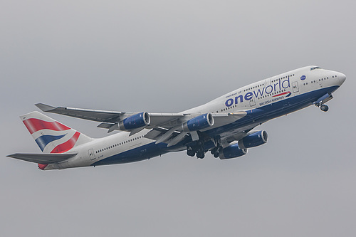 British Airways Boeing 747-400 G-CIVP at London Heathrow Airport (EGLL/LHR) British Airways Boeing 747-400 G-CIVP at London Heathrow Airport (EGLL/LHR)