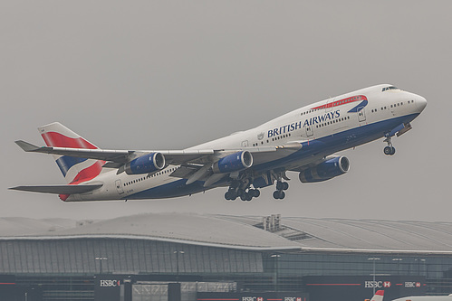 British Airways Boeing 747-400 G-CIVS at London Heathrow Airport (EGLL/LHR)