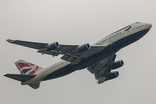British Airways Boeing 747-400 G-CIVU at London Heathrow Airport (EGLL/LHR) British Airways Boeing 747-400 G-CIVU at London Heathrow Airport (EGLL/LHR)