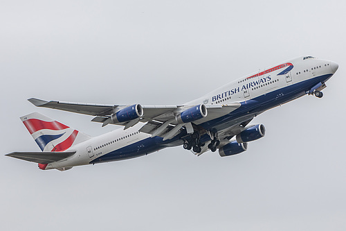 British Airways Boeing 747-400 G-CIVW at London Heathrow Airport (EGLL/LHR) British Airways Boeing 747-400 G-CIVW at London Heathrow Airport (EGLL/LHR)