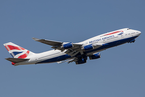 British Airways Boeing 747-400 G-CIVX at London Heathrow Airport (EGLL/LHR) British Airways Boeing 747-400 G-CIVX at London Heathrow Airport (EGLL/LHR)