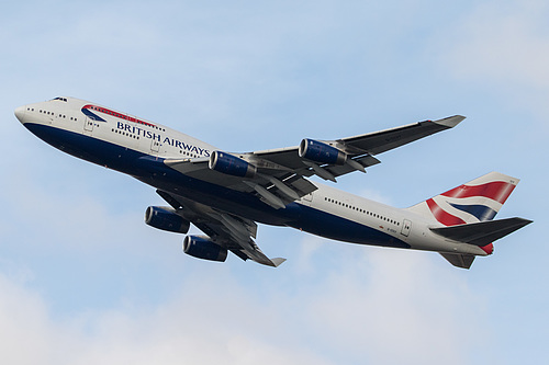 British Airways Boeing 747-400 G-CIVY at London Heathrow Airport (EGLL/LHR) British Airways Boeing 747-400 G-CIVY at London Heathrow Airport (EGLL/LHR)