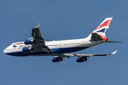 British Airways Boeing 747-400 G-CIVY at London Heathrow Airport (EGLL/LHR) British Airways Boeing 747-400 G-CIVY at London Heathrow Airport (EGLL/LHR)