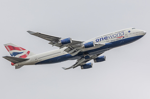 British Airways Boeing 747-400 G-CIVZ at London Heathrow Airport (EGLL/LHR) British Airways Boeing 747-400 G-CIVZ at London Heathrow Airport (EGLL/LHR)