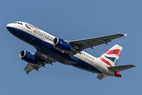 British Airways Airbus A319-100 G-EUOA at London Heathrow Airport (EGLL/LHR) British Airways Airbus A319-100 G-EUOA at London Heathrow Airport (EGLL/LHR)