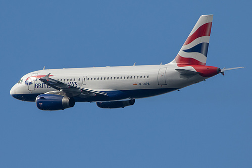 British Airways Airbus A319-100 G-EUPA at London Heathrow Airport (EGLL/LHR)