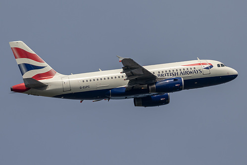 British Airways Airbus A319-100 G-EUPC at London Heathrow Airport (EGLL/LHR)