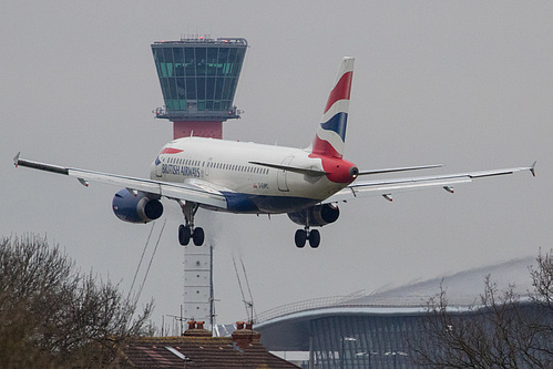 British Airways Airbus A319-100 G-EUPC at London Heathrow Airport (EGLL/LHR)