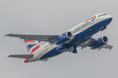 British Airways Airbus A319-100 G-EUPF at London Heathrow Airport (EGLL/LHR) British Airways Airbus A319-100 G-EUPF at London Heathrow Airport (EGLL/LHR)